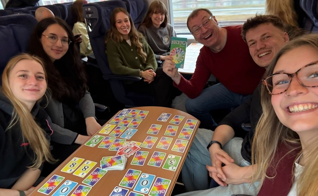 Auszubildende der Main-Post auf Abschlussfahrt